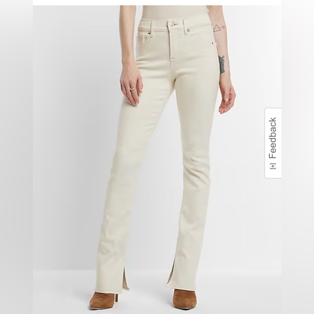 Express Skyscraper Flare Jeans